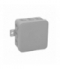 V5 Puszka n/t 75x75x41mm IP54 12-wl klik z osł.popiel LX03503