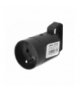Gniazdo z uchem z uziemieniem 2P+Z 16A 250V IP20 czarne LX31505