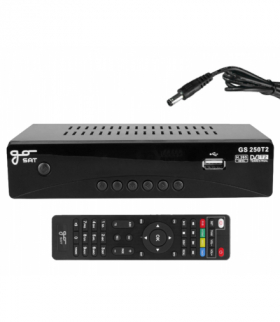 Tuner, Dekoder DVBT2/HEVC goSAT z pilotem programowalnym LXGS50T2