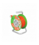 Przedłużacz bębnowy ECO LINE 20m pomarańczowy 4x2+Z, 10A,230W, przewód3x1mm H05VV LXW98946