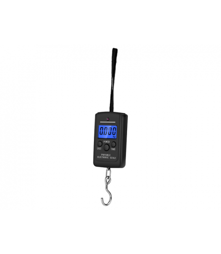 Waga podróżna LTC, 2 x AA, czarna. LXWG111