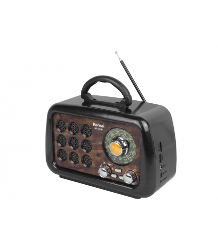 Radio przenośne FM/USB/SD/AUX/BT Retro akumulator LXMD1901