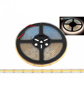 Taśma LED COB IP67 3000K 1500lm/m 48W 9,6W/m rol.5m LXL5123