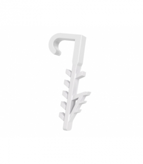 Uchwyt hakowy do przewodów płaskich YDYp 3x1,5 i 3x2,5 100 sztuk LXW99116