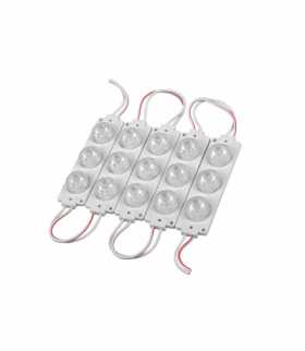 Moduł LED 3 diody, światło zimne białe, wodoodporny LXL178N