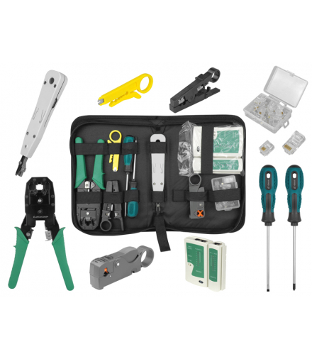 Zestaw narzędzi sieciowych LXE6143