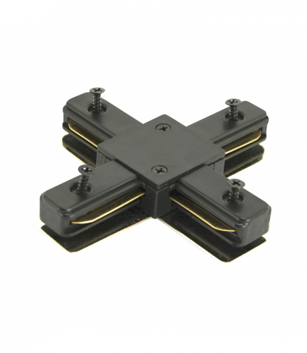 Łącznik do szynoprzewodów CONNECTOR X BLACK IDEUS 04035