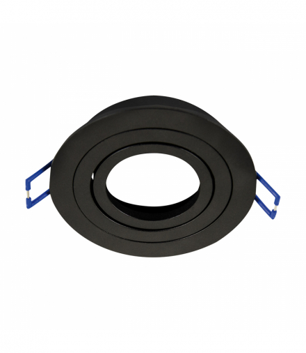 Oprawa sufitowa wpuszczana, oczko LUBA C BLACK IDEUS 04042