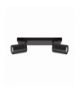 Oprawa ścienno-sufitowa TENOR GU10 2L BLACK IDEUS 04071