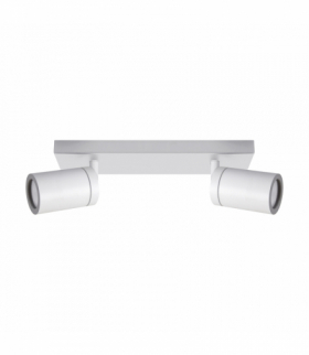 Oprawa ścienno-sufitowa TENOR GU10 2L WHITE IDEUS 04070