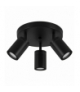 Oprawa ścienno-sufitowa TENOR GU10 3C BLACK IDEUS 04075