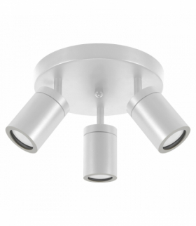 Oprawa ścienno-sufitowa TENOR GU10 3C WHITE IDEUS 04074