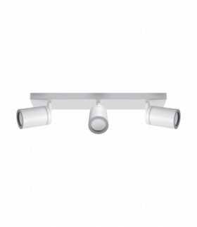 Oprawa ścienno-sufitowa TENOR GU10 3L WHITE IDEUS 04072