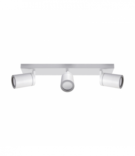 Oprawa ścienno-sufitowa TENOR GU10 3L WHITE IDEUS 04072
