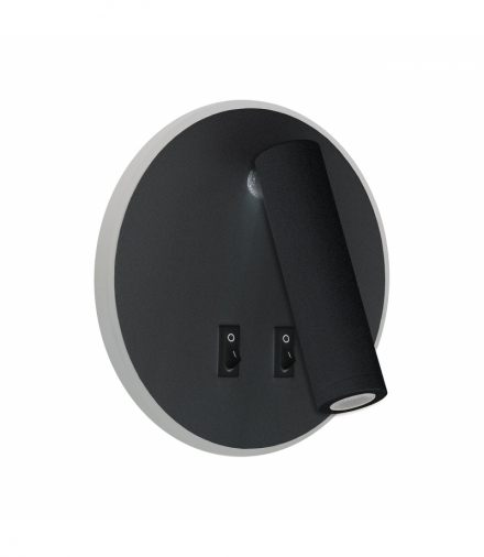 Oprawa dekoracyjna SMD LED OTELLO LED C 6W+3W BLACK IDEUS 04030