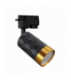 Oprawa do zamontowania na szynoprzewodzie MATA TRA GU10 BLACK/GOLD IDEUS 04086