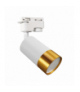 Oprawa do zamontowania na szynoprzewodzie PUZON TRA GU10 WHITE/GOLD IDEUS 04087