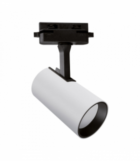 Oprawa do zamontowania na szynoprzewodzie LUTER TRA GU10 WHITE/BLACK IDEUS 04084
