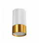 Oprawa sufitowa, Tuba PUZON DWL GU10 WHITE/GOLD IDEUS 04122