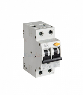 Wyłącznik 2P C32 30mA typ:A, różnicowo-prądowy, z członem nadmiarowym, 6kA, KRO6 Kanlux 23224