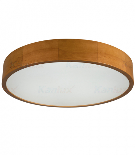 Plafoniera JASMIN E27 złoty dąb Kanlux 36442
