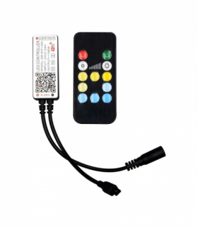 Sterownik Wifi do paska, 3w1, Ściemnianie, Sterowanie: Pilot Wifi V-TAC 2902