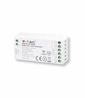 Sterownik Wifi do paska LED RGB+W, Zasilanie: 12V-24V V-TAC 2913