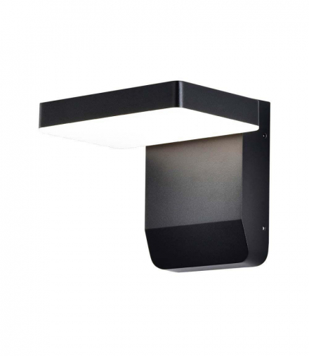 Lampa ścienna LED 17W, Neutralna, Barwa:4000K, Obudowa: Czarna, Kwadratowa V-TAC 2945
