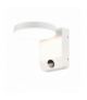 Lampa ścienna LED 17W z czujnikiem ruchu, Neutralna, Barwa:4000K, Obudowa: Biała, Okrągła V-TAC 2955