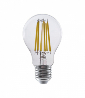 Żarówka LED E27 4W A60 Filament, Klosz Transparentny, Ciepła, Barwa:3000K, Skuteczność: 210lmW V-TAC 2990