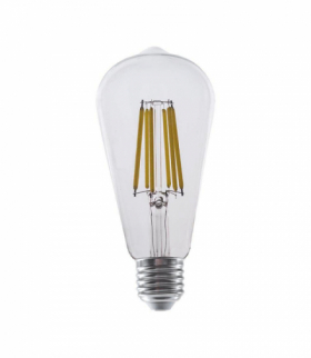 Żarówka LED E27 4W ST64 Filament, Klosz Transparentny, Ciepła, Barwa:3000K, Skuteczność: 210lmW V-TAC 2996