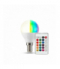 Żarówka LED E14 4.8W P45 sterowana pilotem, Barwa:RGB+3000K, Ściemniana, V-TAC 3029