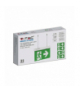 Oprawa Awaryjna LED 2.5W 4w1 przycisk TEST Sterowanie RF, Barwa:6000K V-TAC 7675