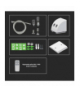 Oprawa Awaryjna LED 2.5W 4w1 przycisk TEST Sterowanie RF, Barwa:6000K V-TAC 7675