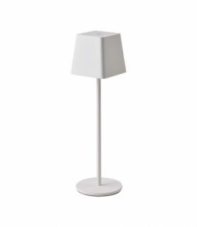 Lampka nocna LED 2W zasilana bateryjnie, Ściemnianie przez dotyk, Barwa: 3000K, Obudowa: Biała V-TAC 7691