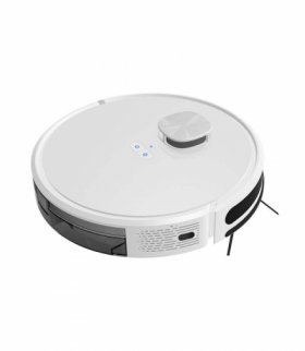 Automatyczny odkurzacz GYRO ROBOTIC LASER VACUUM, Wtyczka EU, Kompatybilna z Amazon Alexa i Google Home, Biały V-TAC 7750