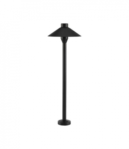 Słupek ogrodowy 7W, Chip Samsung, Ciepła, Barwa:3000K, Obudowa: Aluminium, Wysokość: 53cm, IP44, Kolor: Czarny V-TAC 20316