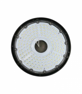 HIGHBAY 150W ( Zasilacz SAMSUNG ), Zimna, Barwa:6500K Obudowa: Czarna, Skuteczność 115lmW V-TAC 20322