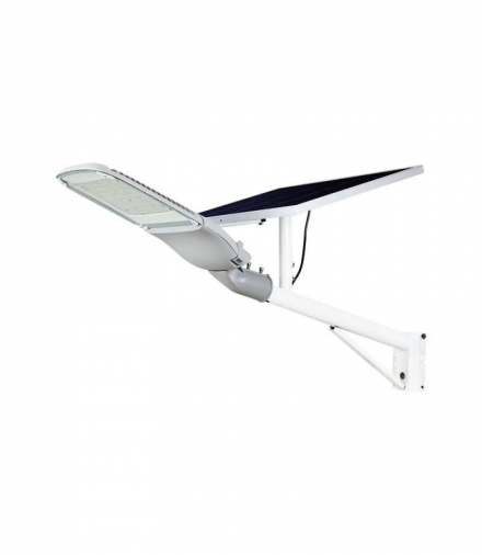 Lampa uliczna solarna 30W Barwa:6000K, Obudowa: Srebrna V-TAC 20341