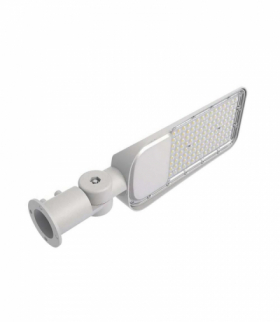 Lampa uliczna LED 30W z czujnikiem i regulowanym uchwytem, Chip SAMSUNG, Barwa:4000K, Obudowa: Szara V-TAC 20430