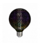 Żarówka LED E27 3W G125 Filament 3D, Ciepła, Barwa:3000K, V-TAC 212706
