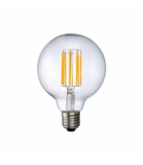 Żarówka LED E27 18W G95 Filament, Ciepła, Barwa:3000K, Skuteczność: 135lmW, V-TAC 212803