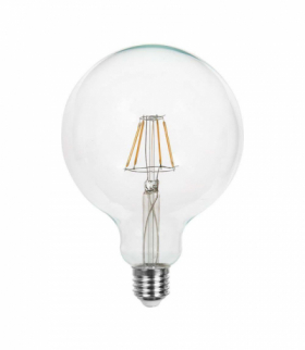 Żarówka LED E27 12.5W G125 Filament, Klosz Transparentny, Neutralna, Barwa:4000K, V-TAC 217454