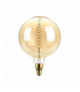 Żarówka LED E27 8W G200 Filament, Ultra Ciepła (barwa płomień świecy), Barwa:1800K, Ściemniana, V-TAC 217462