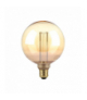 Żarówka LED E27 4W G125 Filament, Klosz Bursztynowy, Ultra Ciepła (barwa płomień świecy), Barwa:1800K, V-TAC 217475