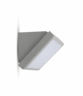 Lampa ścienna LED 20W, Ciepła, Barwa:3000K, Obudowa: Szara V-TAC 218236