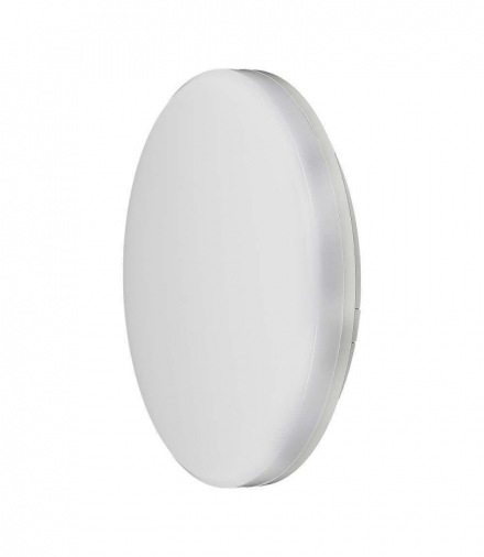 Plafon LED 15W, IP44, Chip Samsung, Ciepła, Barwa:3000K, Klosz PC, Okrągły V-TAC 2113889