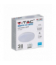 Plafon LED 15W, IP44, Chip Samsung, Zimna, Barwa:6500K, Klosz PC, Okrągły V-TAC 2113899