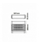 Lampa Owadobójcza V-TAC 2x10W 80m2 397x93mm VT-3220