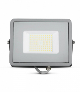 Projektor LED 50W 5750lm 6500K Dioda SAMSUNG IP65 Szary 5 Lat Gwarancji V-TAC 21765